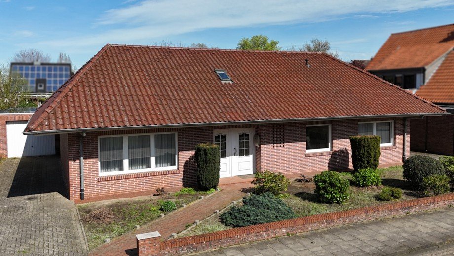 Stra�enansicht Einfamilienhaus Nordhorn