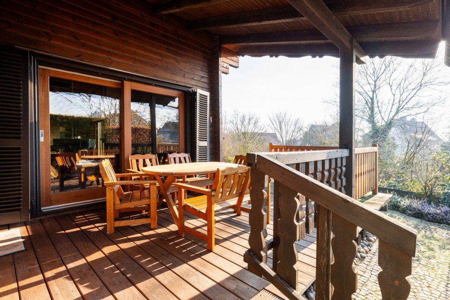 �berdachte Terrasse Einfamilienhaus Rheine