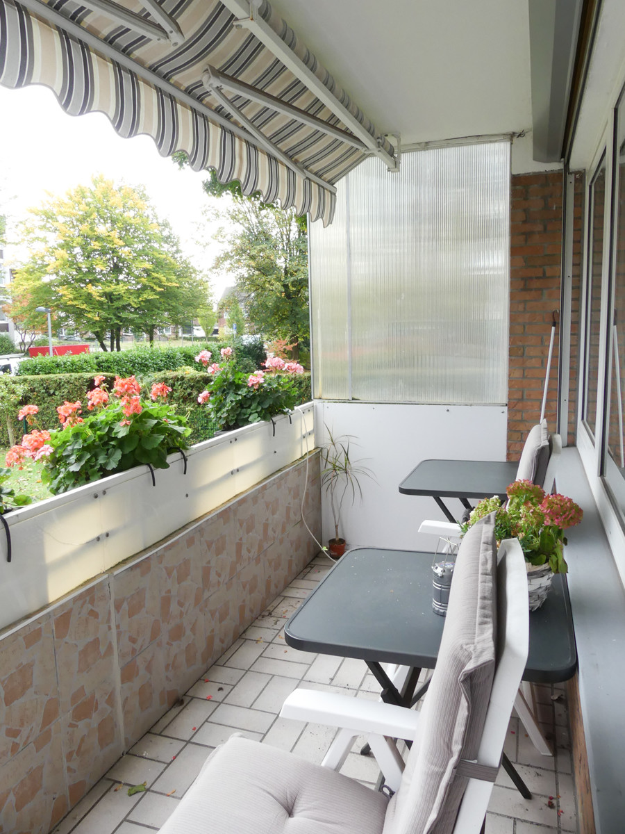Balkon Erdgeschosswohnung Rheine