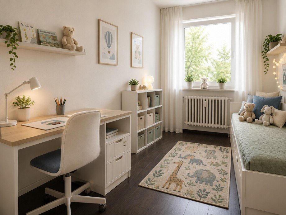 Kinderzimmer (Beispielhaft eingerichtet) Etagenwohnung Rheine