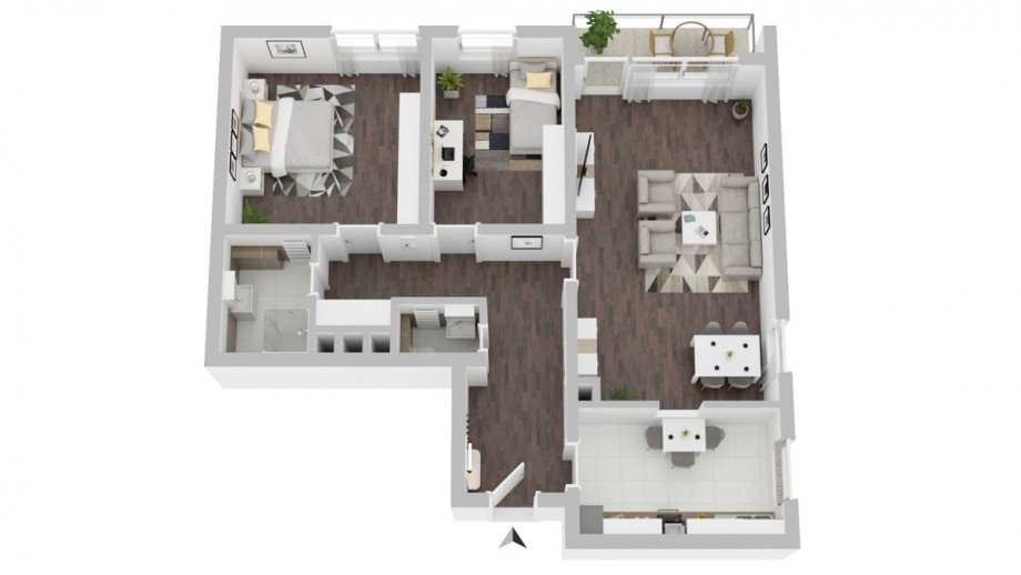 Wohnung/ Grundriss Etagenwohnung Rheine