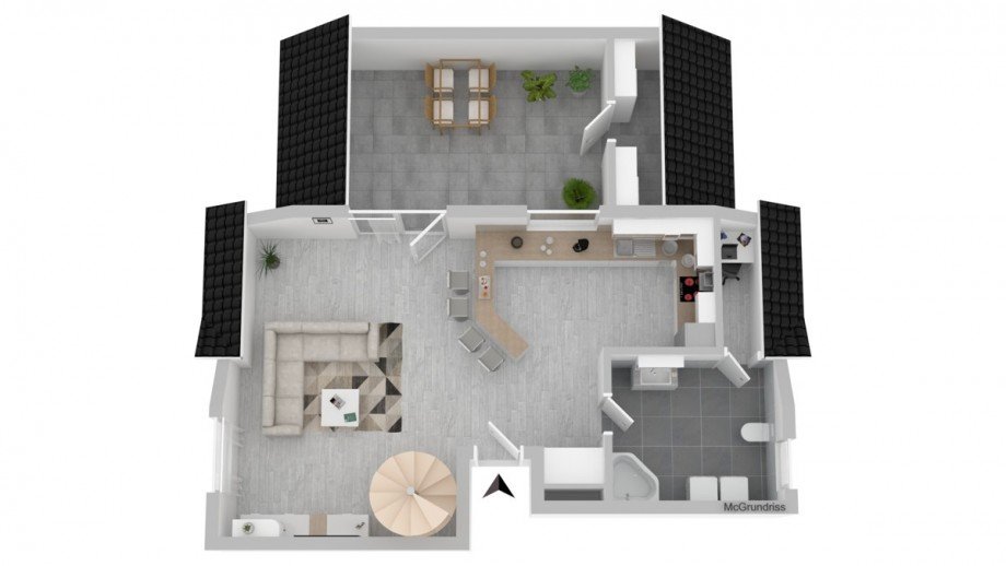 Dachgeschoss Dachgeschosswohnung Rheine