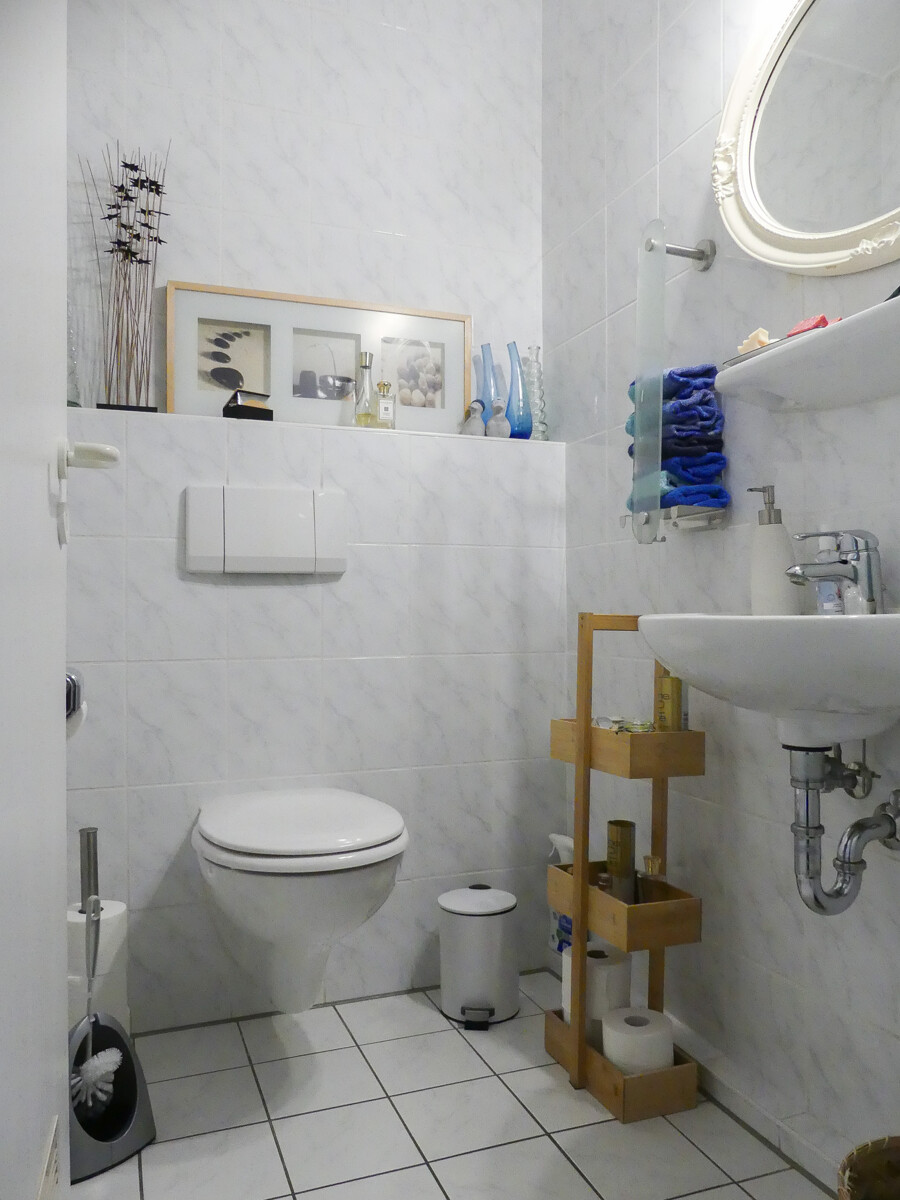 G�ste-WC Erdgeschosswohnung Rheine