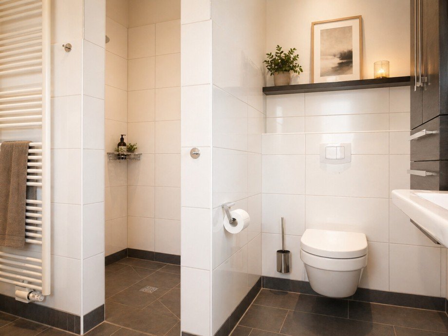 barrierefreie Dusche Etagenwohnung Rheine